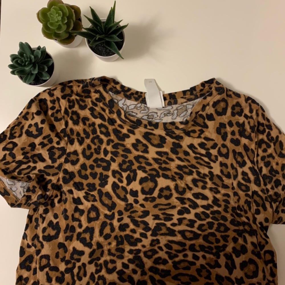 Leopard Print Tee